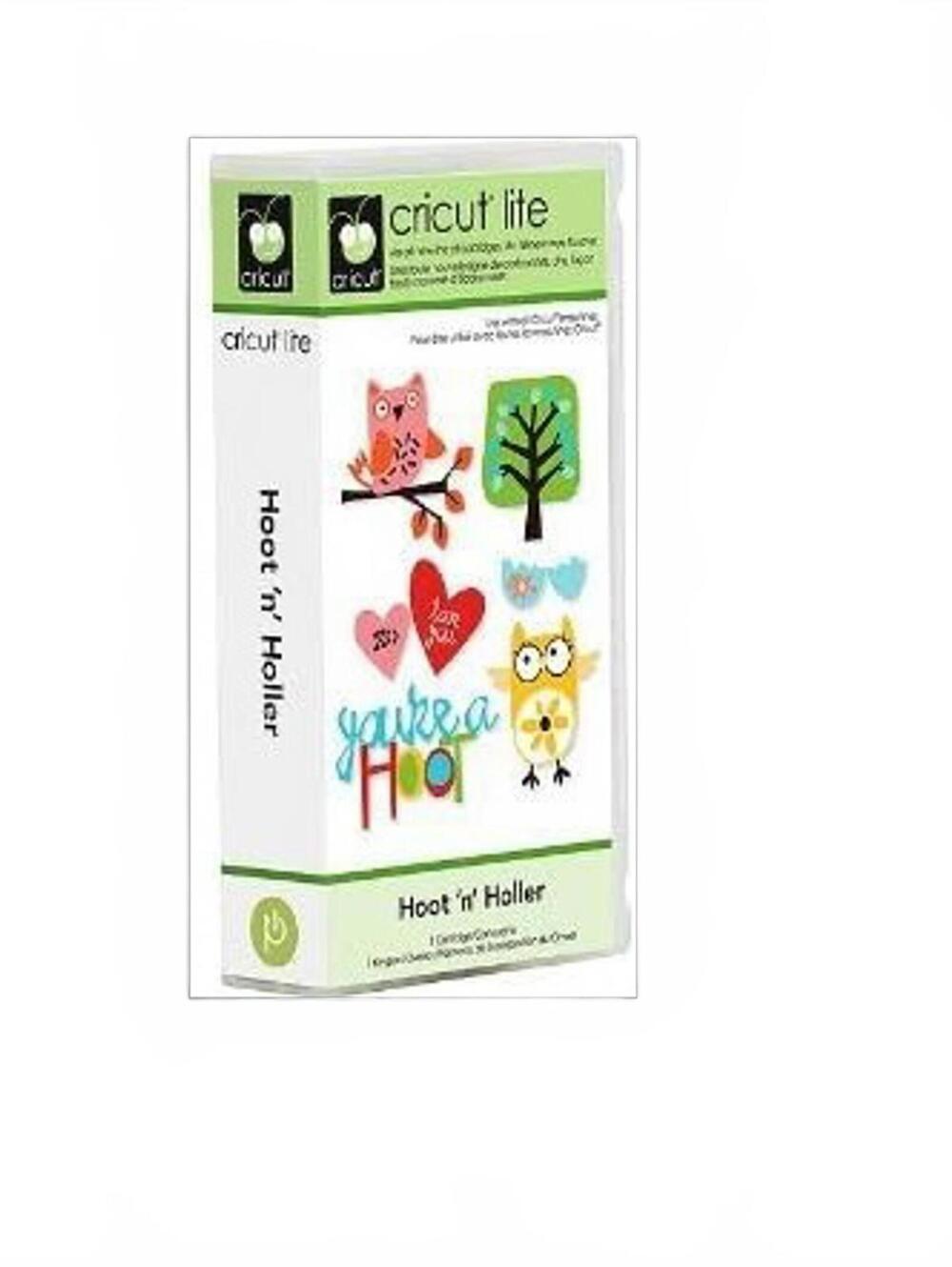 Cricut Lite Cartridge / Hoot 'n' Holler / Complete